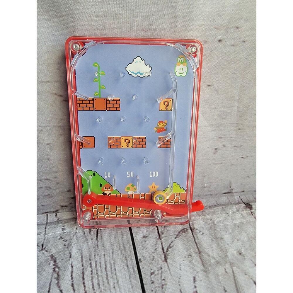 Nintendo Super Mario Bros. Pinball Game Handheld Toy McDonalds 2018